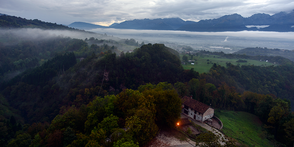 Castello Di Zumelle View