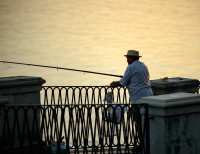 Fisherman in Siracusa